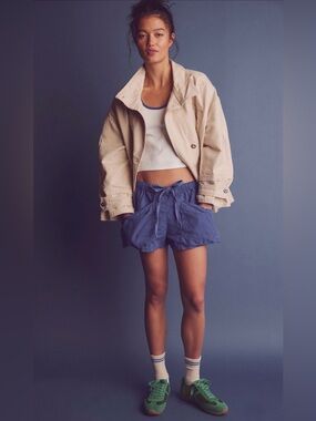 Good Fortune Shorts NWOT violet splendor